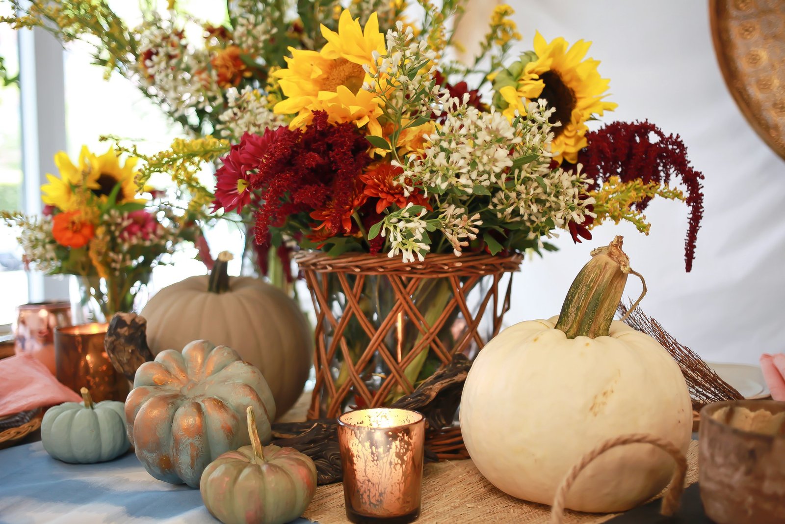 Setting the Table for an Autumn Gathering - 